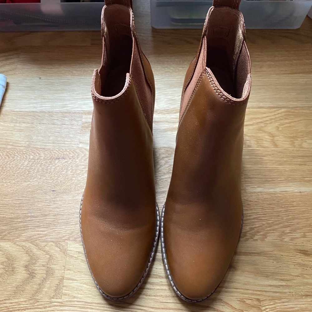 Madewell Brown Booties